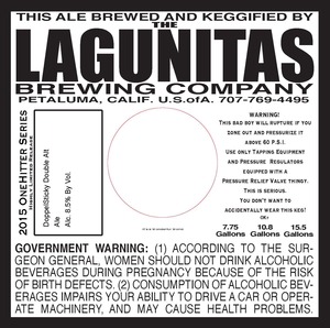 The Lagunitas Brewing Company Dopplesticky Double Alt April 2015