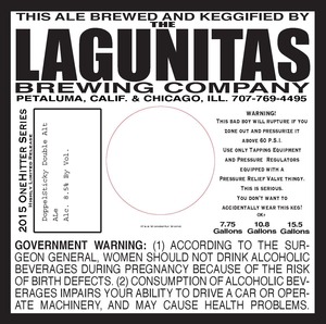 The Lagunitas Brewing Company Dopplesticky Double Alt April 2015
