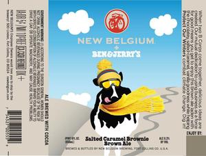 New Belgium Salted Caramel Brownie