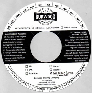 Burwood Brewing Company April 2015