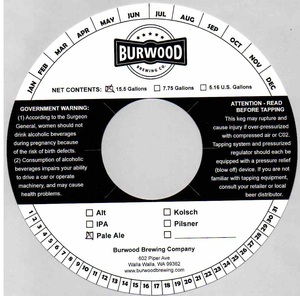 Burwood Brewing Company April 2015