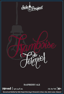 Side Project Brewing Framboise Du Fermier