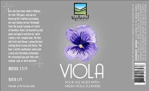 Upland Brewing Company Viola April 2015