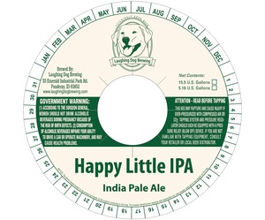 Laughing Dog Brewing Happy Little IPA April 2015
