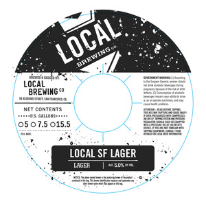 Local Sf Lager April 2015