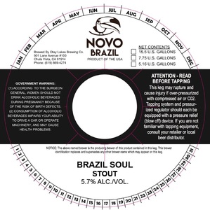 Brazil Soul Stout April 2015