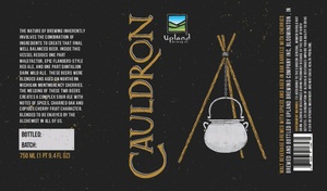 Upland Brewing Company Cauldron May 2015