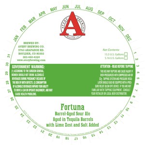 Avery Brewing Company Fortuna