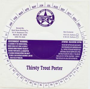 Dark Horse Brewing Company Thirsty Trout