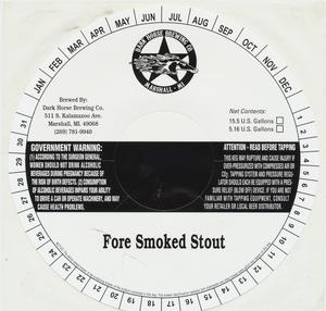 Dark Horse Brewing Company Fore Smoked Stout