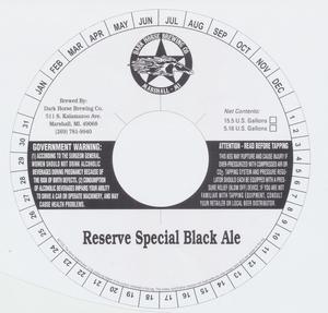Dark Horse Brewing Company Reserve Special Black Ale