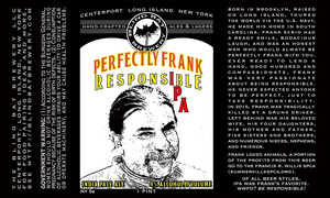 The Blind Bat Brewery LLC Perfectly Frank Responsible IPA April 2015