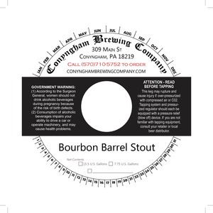 Conyngham Brewing Company Bourbon Barrel