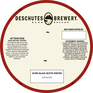 Deschutes Brewery Nitro Black Butte Porter