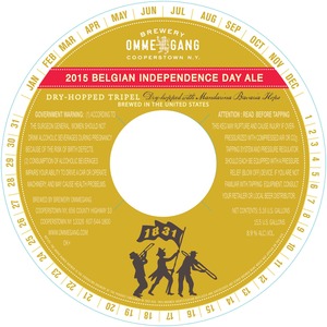 Ommegang 2015 Belgian Independence Day Ale