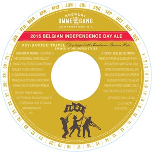 Ommegang 2015 Belgian Independence Day Ale