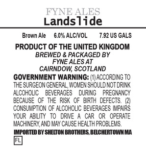 Fyne Ales Landslide April 2015