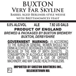 Buxton Brewery Very Far Skyline April 2015