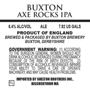 Buxton Brewery Axe Rocks