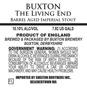 Buxton Brewery The Living End April 2015