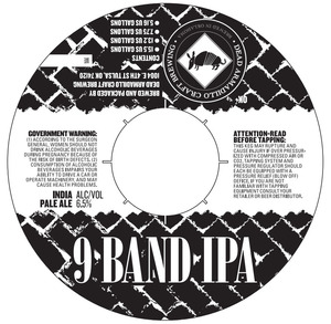 Dead Armadillo Craft Brewing 9 Band IPA