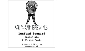 Oliphant Brewing Lenford Leonard