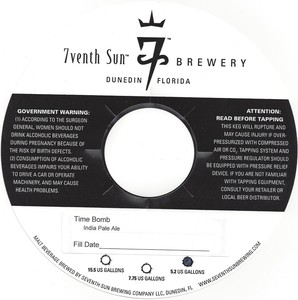 7venth Sun Brewery Time Bomb April 2015