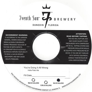 7venth Sun Brewery You're Doing It All Wrong April 2015
