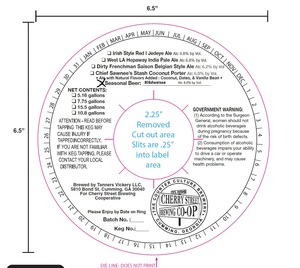 Cherry Street Brewing Cooperative BlÜdweisse April 2015