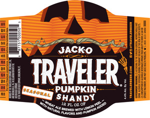 Jack-o Traveler Pumpkin Shandy April 2015