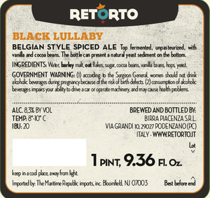 Retorto Black Lullaby