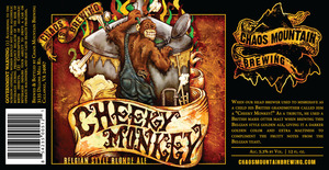 Cheeky Monkey Belgian Style Blonde Ale 