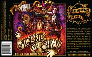 Agents Of Chaos Belgian Special Dark Ale July 2015