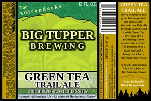 Big Tupper Brewing Green Tea Trail Ale May 2015