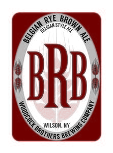 Woodcock Brothers Brewing Company Belgian Rye Brown Ale