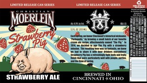 Christian Moerlein Strawberry Pig