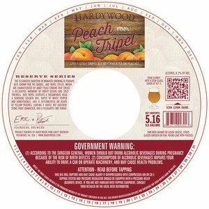 Hardywood Peach Tripel