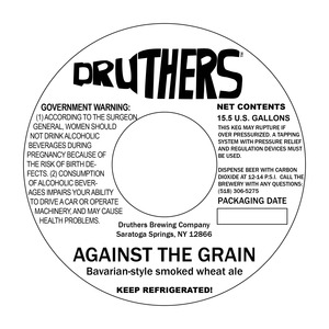 Druthers Against The Grain April 2015