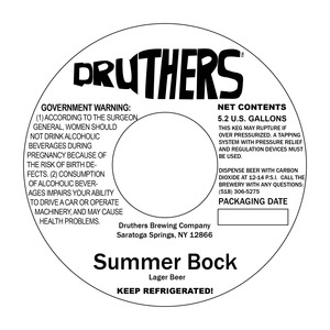 Druthers Summer Bock