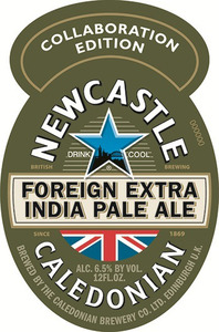 Newcastle Foreign Extra India Pale Ale April 2015