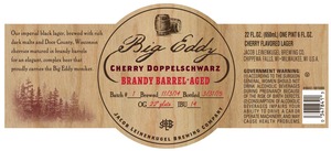 Big Eddy Cherry Doppelschwarz Brandy Barrel Aged