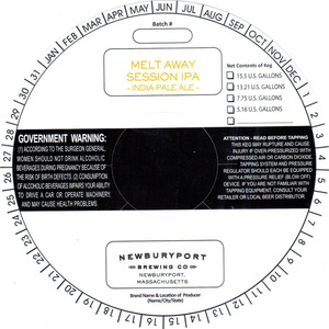 Melt Away Session Ipa April 2015