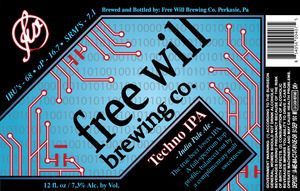 Free Will Techno IPA April 2015