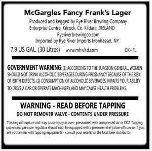 Mcgargles Fancy Frank's April 2015
