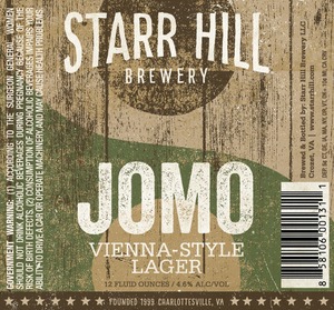 Starr Hill Jomo April 2015