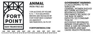 Fort Point Beer Company Animal