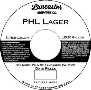 Lancaster Brewing Co. Phl