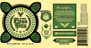 Dc Brau Brewing, LLC Brau Pils April 2015