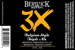 Belgian-style Triple Ale April 2015