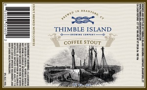 Thimble Island Brewing Company Coffee Stout April 2015